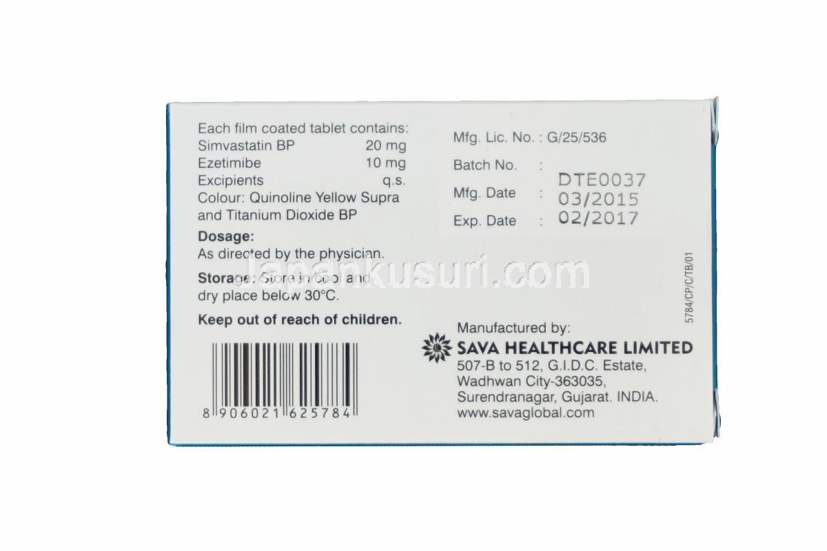 Simvotin ez 10 mg or 10mg help